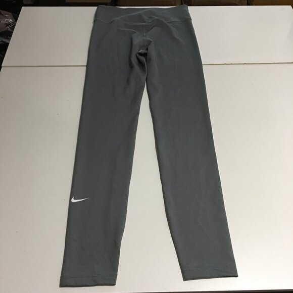 Nike Leggings Girl's Large Gray Running Athletic Pants Dri-Fit - Picture 5 of 9